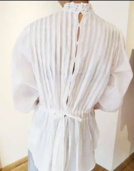 EDIT.FOR LULU ホワイト レースブラウス 長袖