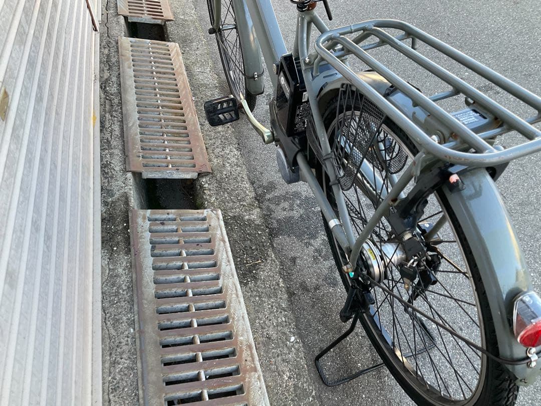 パナソニック最新機種電動アシスト自転車ティモS26インチカーキアルミボディー