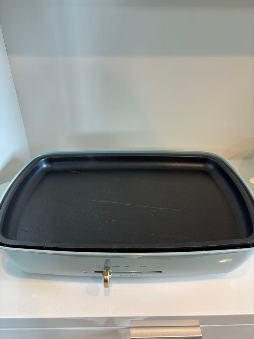 K*様 BRUNO ライトブルー ホットプレート ノンスティック