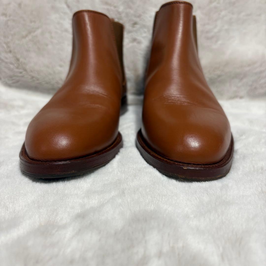 L*i様 エルメス　サイドゴアブーツ　チェルシーブーツ　22cm キャメル　イタ