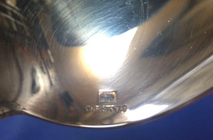 大幅値下げクリストフルパール、スプーン4本、コーヒースプーン4本込み