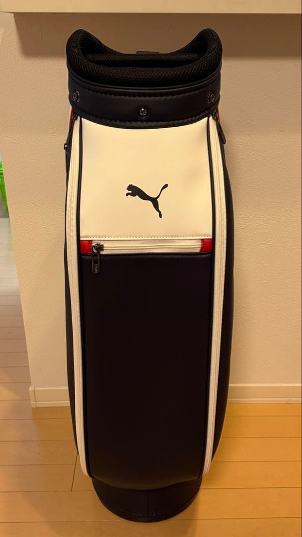 PUMA　ベーシック　ゴルフ9.5型　キャディバッグ　ネイビー