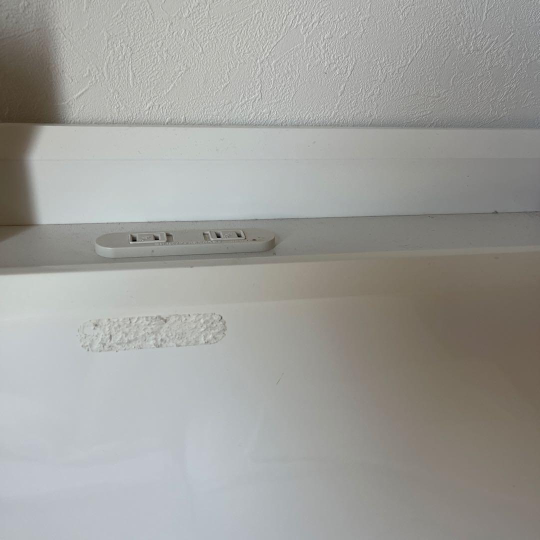 定価送料込み64000円程ニトリ セミダブルベッドフレーム ホワイト