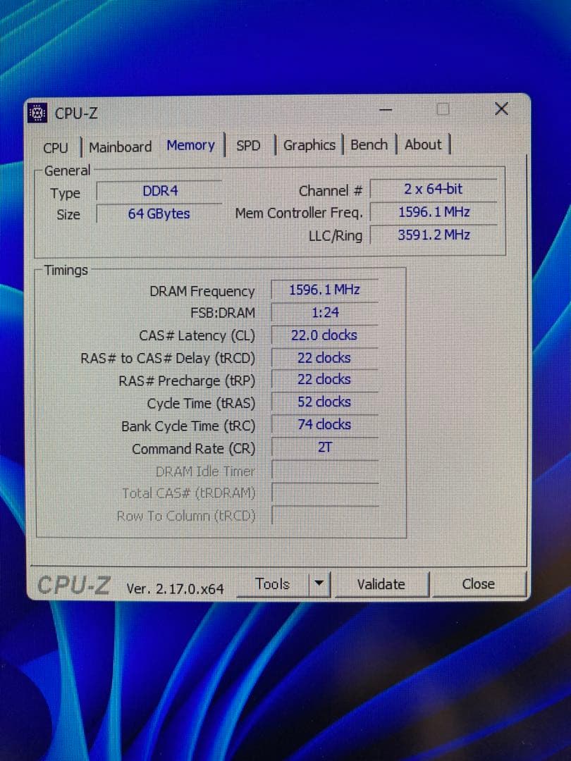 crucial 64GB DDR4-3200 PCメモリ