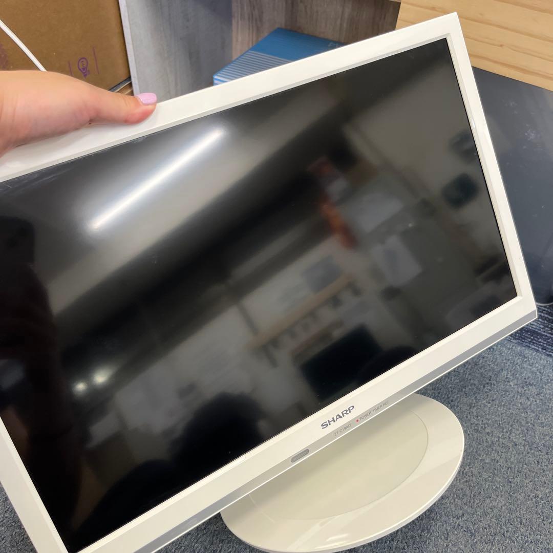 SHARP 液晶カラーテレビ 2T-C19AD 2020年19インチ ホワイト