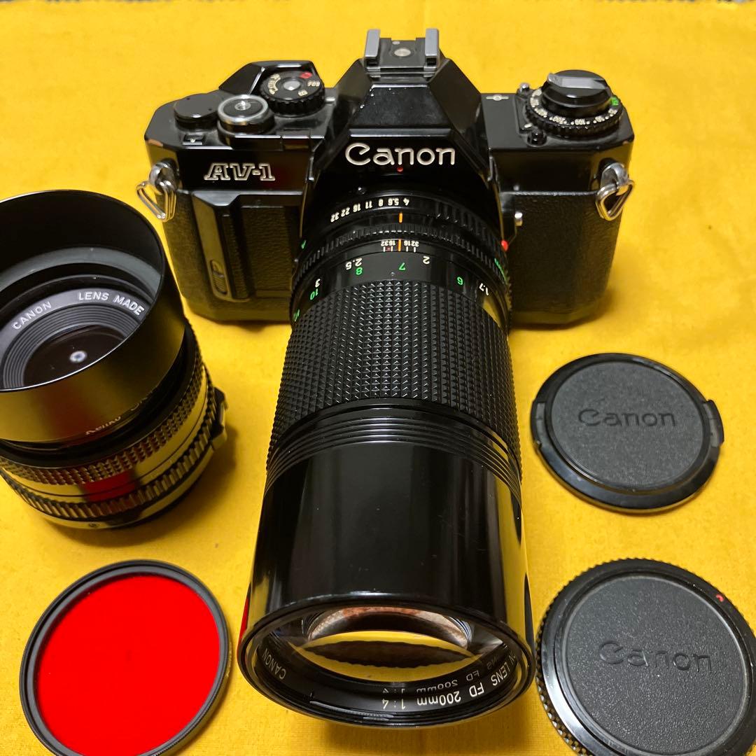 Canon AV-1 フィルムカメラ レンズ付き