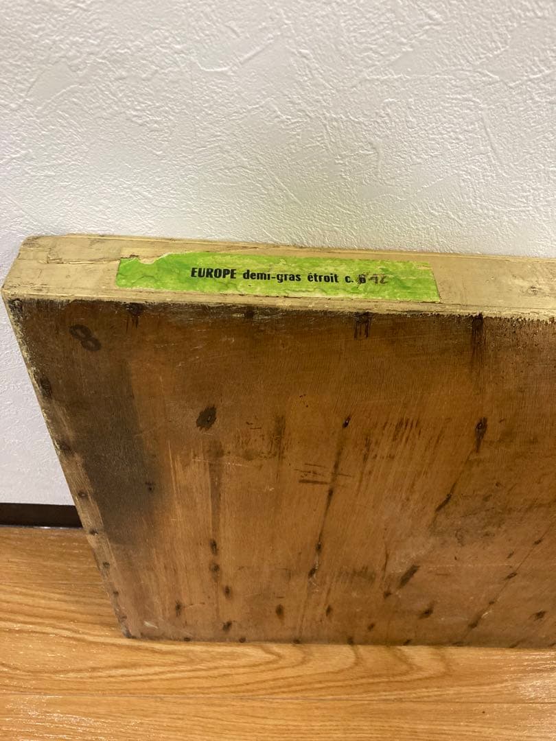 フランス製アンティーク活字トレー