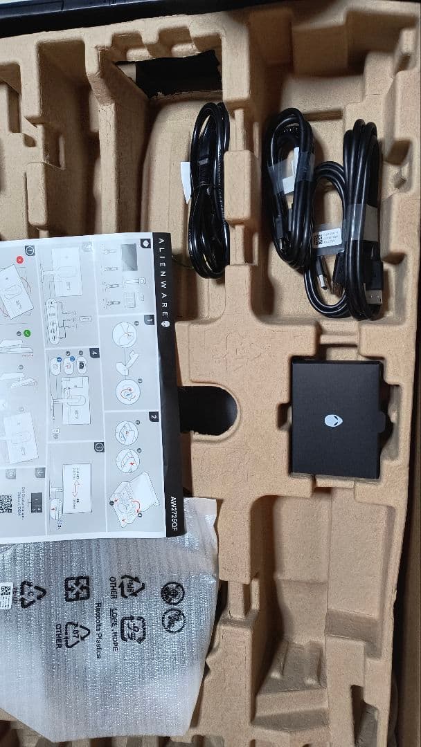 dell alienware aw2725qf 27インチ ゲーミングモニター