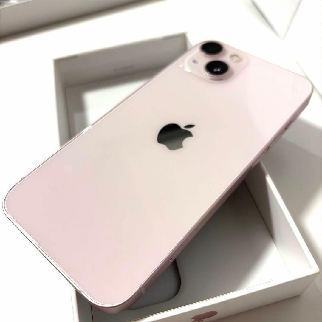 極美品Apple iPhone13 128GB ピンク バッテリー82%