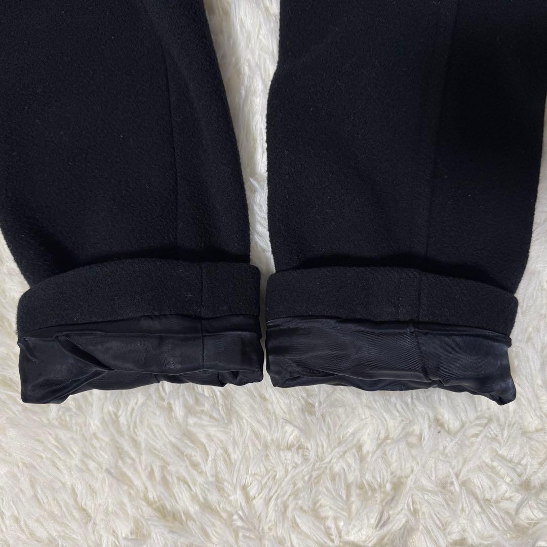 ラルフローレン ウール Pコート レディース M サイズ ブラック 日本製