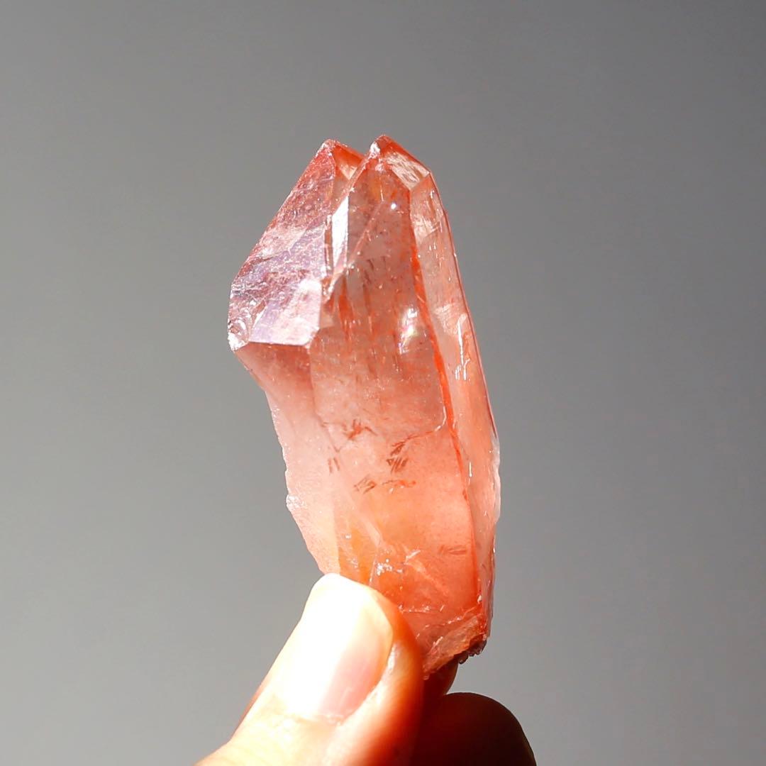 ソウルメイトツイン ディープピンクレムリアンシード 天然石 クォーツ ツインレイ