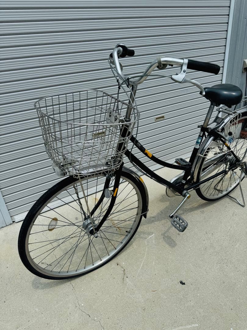 福岡発 紺系 自転車 軽量 通学 通勤 家庭用 27インチ ママチャリ