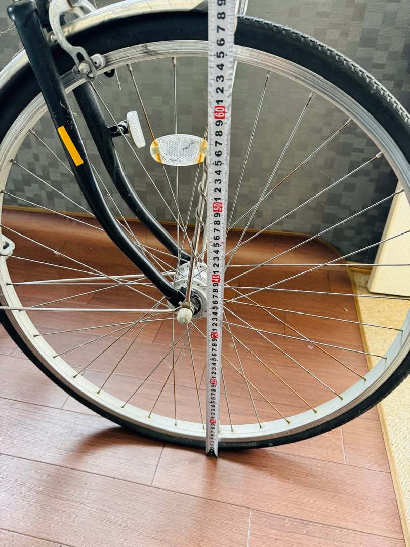 福岡発 紺系 自転車 軽量 通学 通勤 家庭用 27インチ ママチャリ