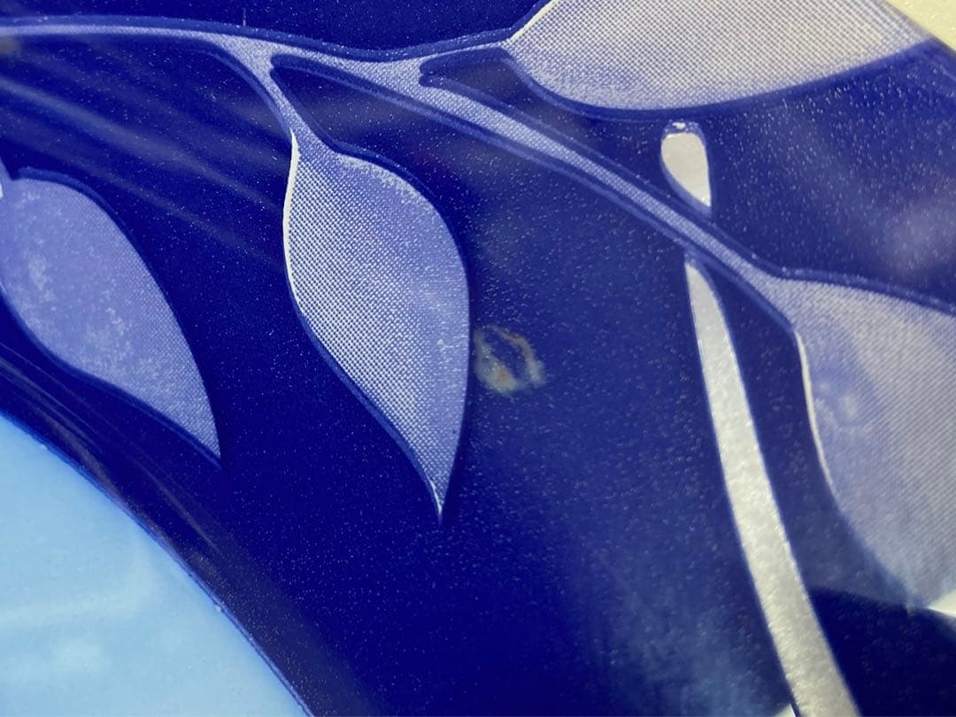 フランス製　ガラス食器 ② 大皿