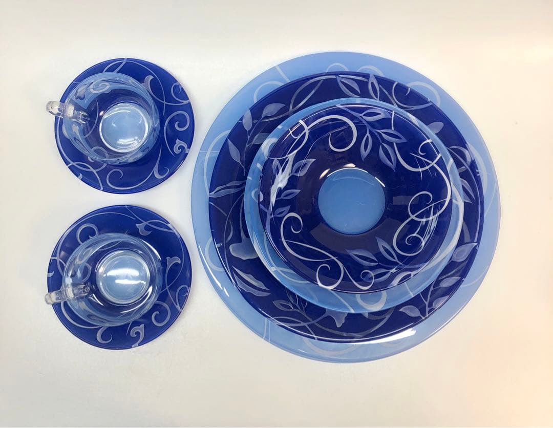 フランス製　ガラス食器 ② 大皿