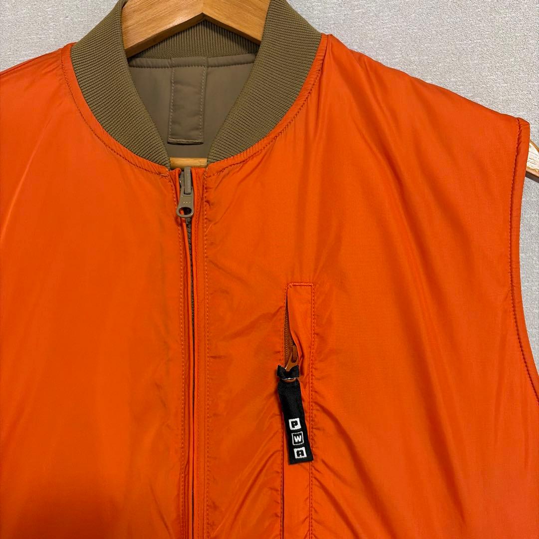 PWA TWO FACE QUILTED VEST プワ　ベスト　リバーシブル