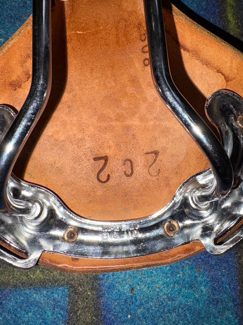 BROOKS ブルックス スワロー B15 クローム ハニーレザーサドル