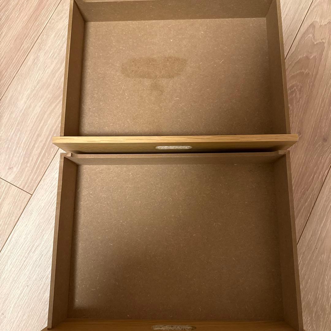 【期間限定値下げ】無印良品　スタッキングシェルフ　オーク