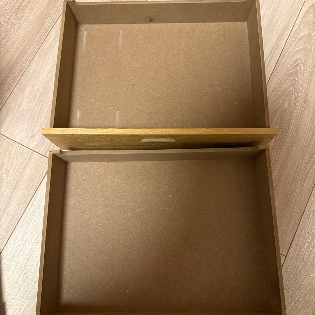 【期間限定値下げ】無印良品　スタッキングシェルフ　オーク