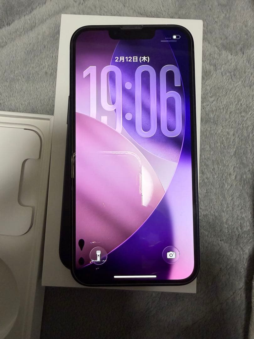 iPhone 13ミッドナイト 128GB (ジャンク) スマホケース付き