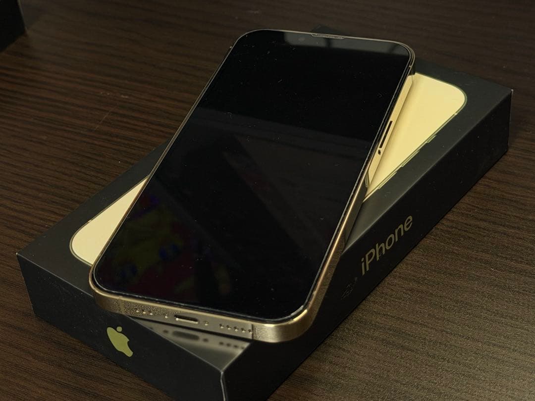 【中古】iPhone13 Pro ゴールド 1TB