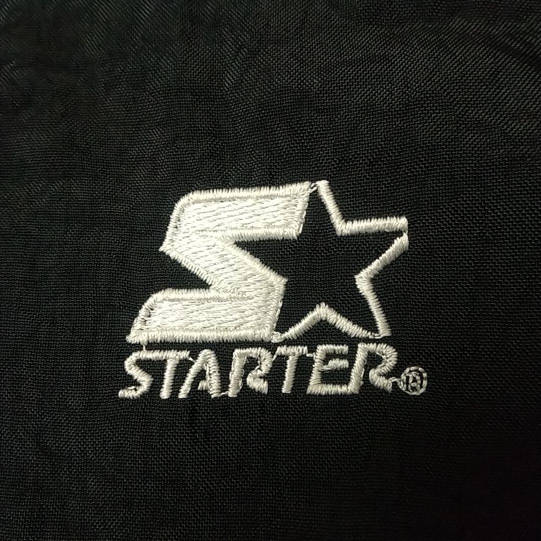 スターター 刺繍 ケンタッキー 中綿 ハーフジップ アノラック ジャケット