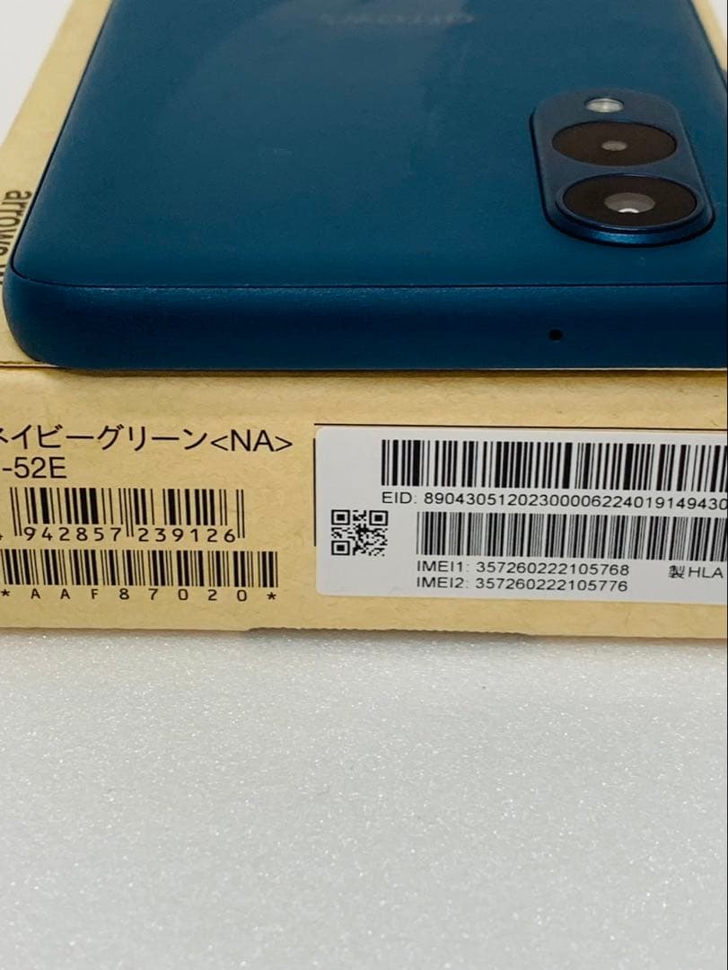 【美品】arrows We2 本体　ネイビーグリーン