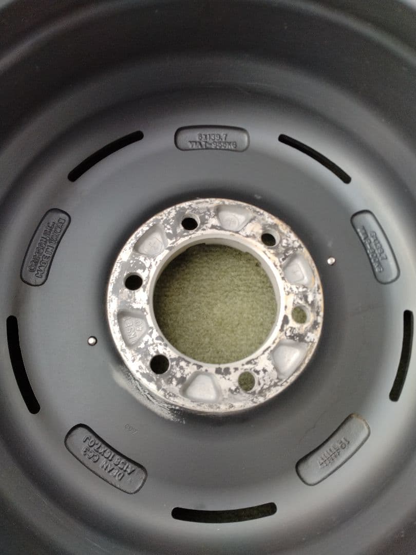 ハイエース16インチ ホイール 　クリムソン ディーン　クロスカントリーブラック