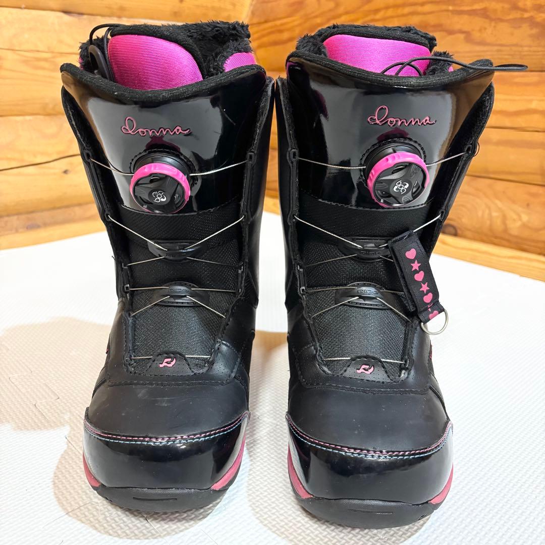 【美品】RIDE ライド DONNA スノーボード BOA 25cm レディース