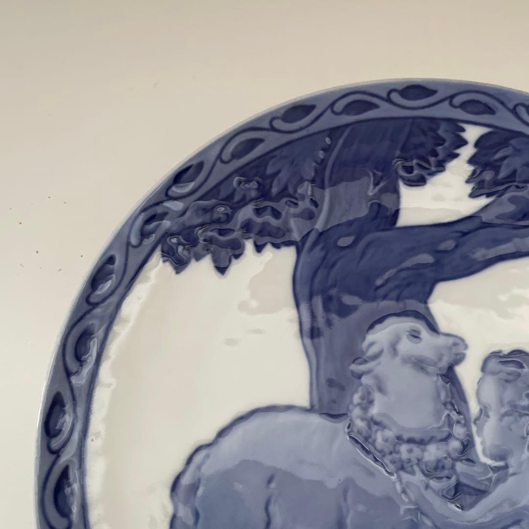 １９１５年・子羊に花輪を捧げる子供・２２cm・ 