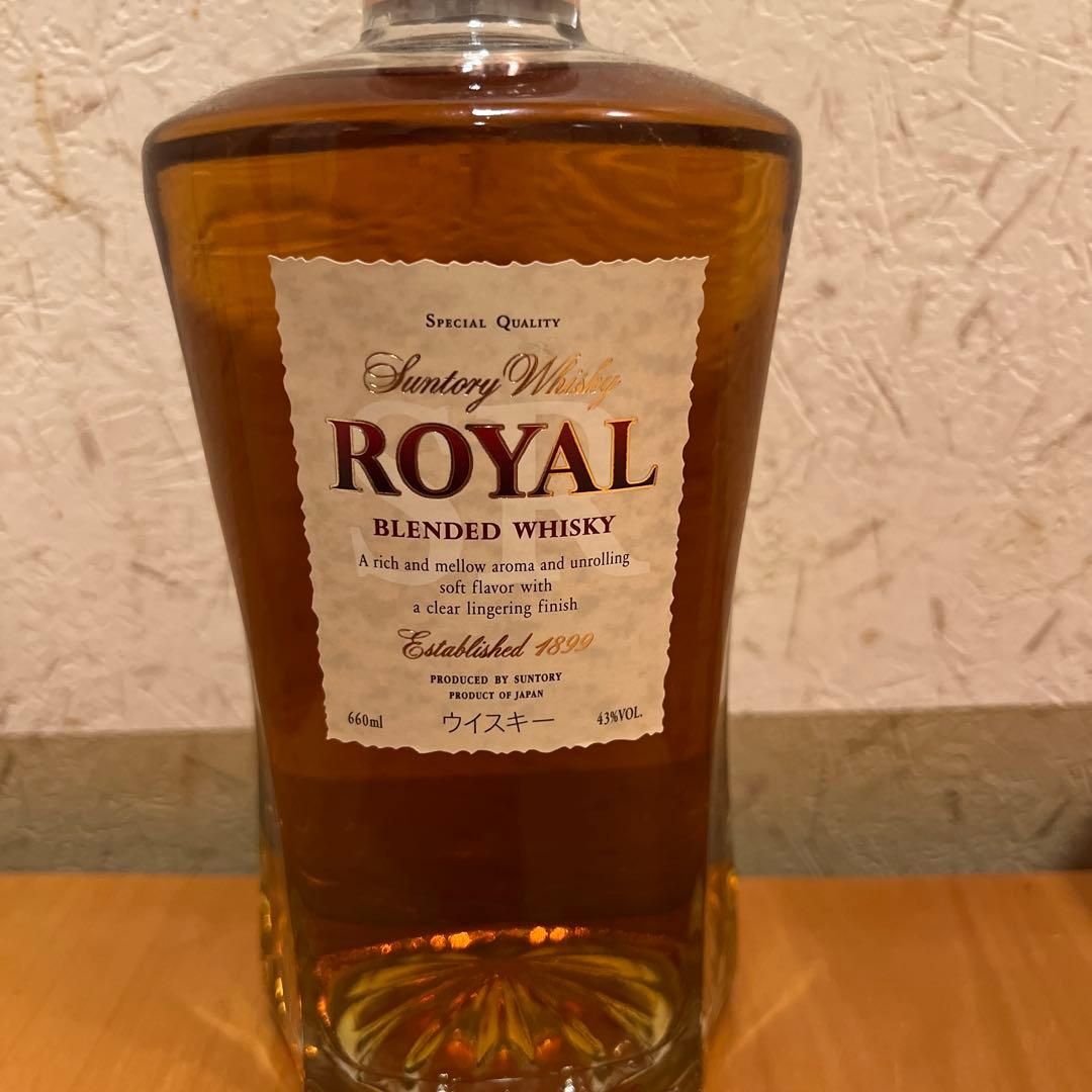 サントリー　ローヤル　スリムボトル×三本