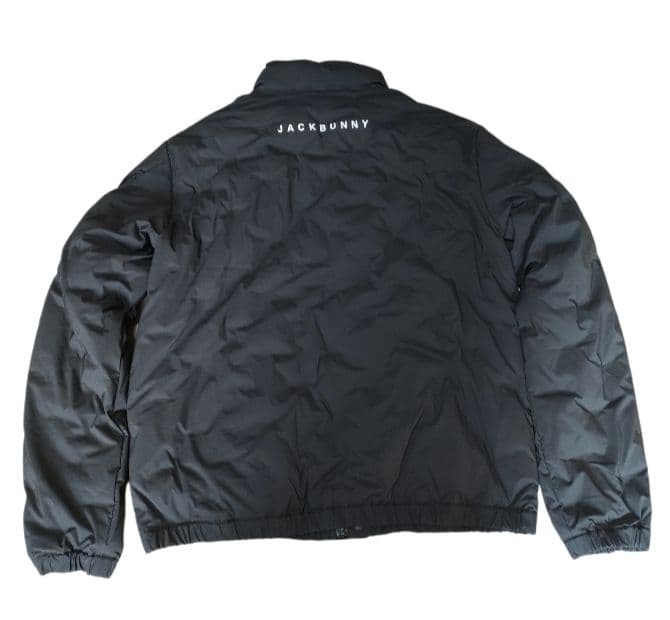 【新品未使用】JACKBUNNY 保温 フロントロゴ ジップアップジャケット