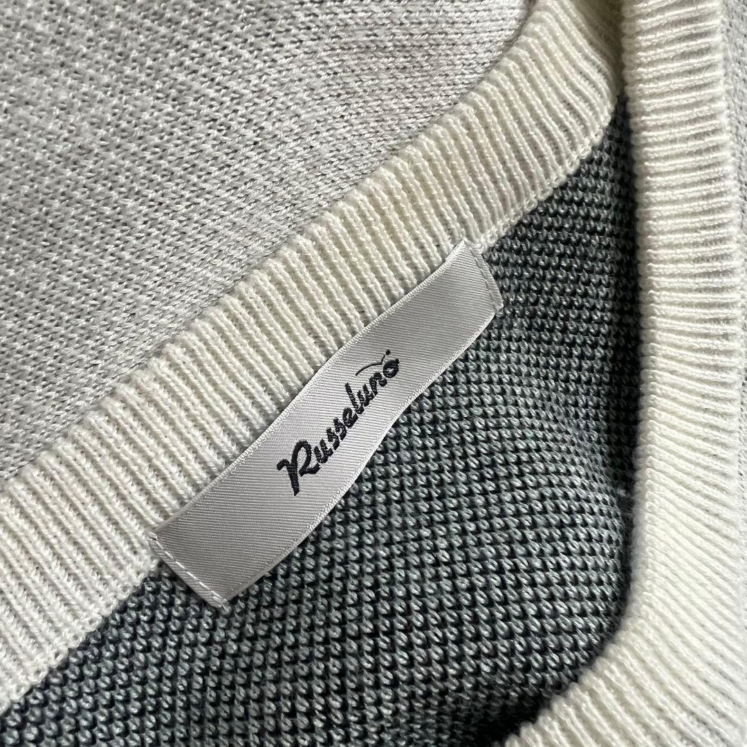 Russeluno ラッセルノ　ニット　セーター　メンズ　ゴルフ　マスク　4