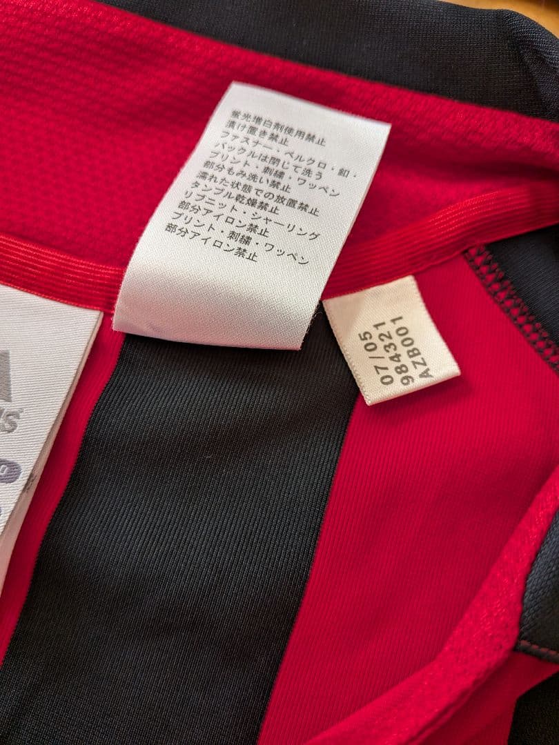 adidas05/06ミランCLモデル長袖ユニフォームNo.11ジラルディーノ