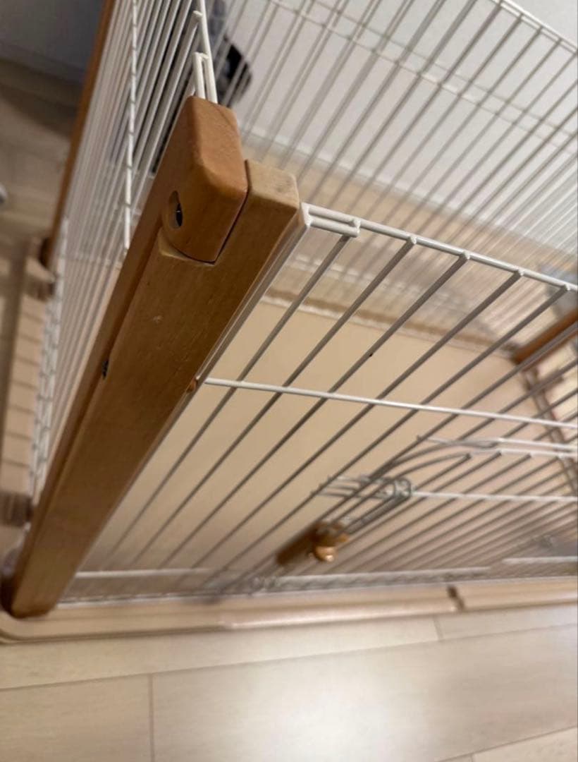 リッチェル　バンビーノ　ドッグサークル119cm x 63cm x 61.5cm