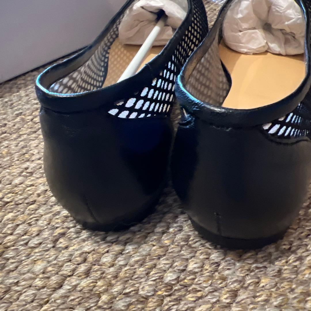 SUNNY ブラック フラットシューズ 39