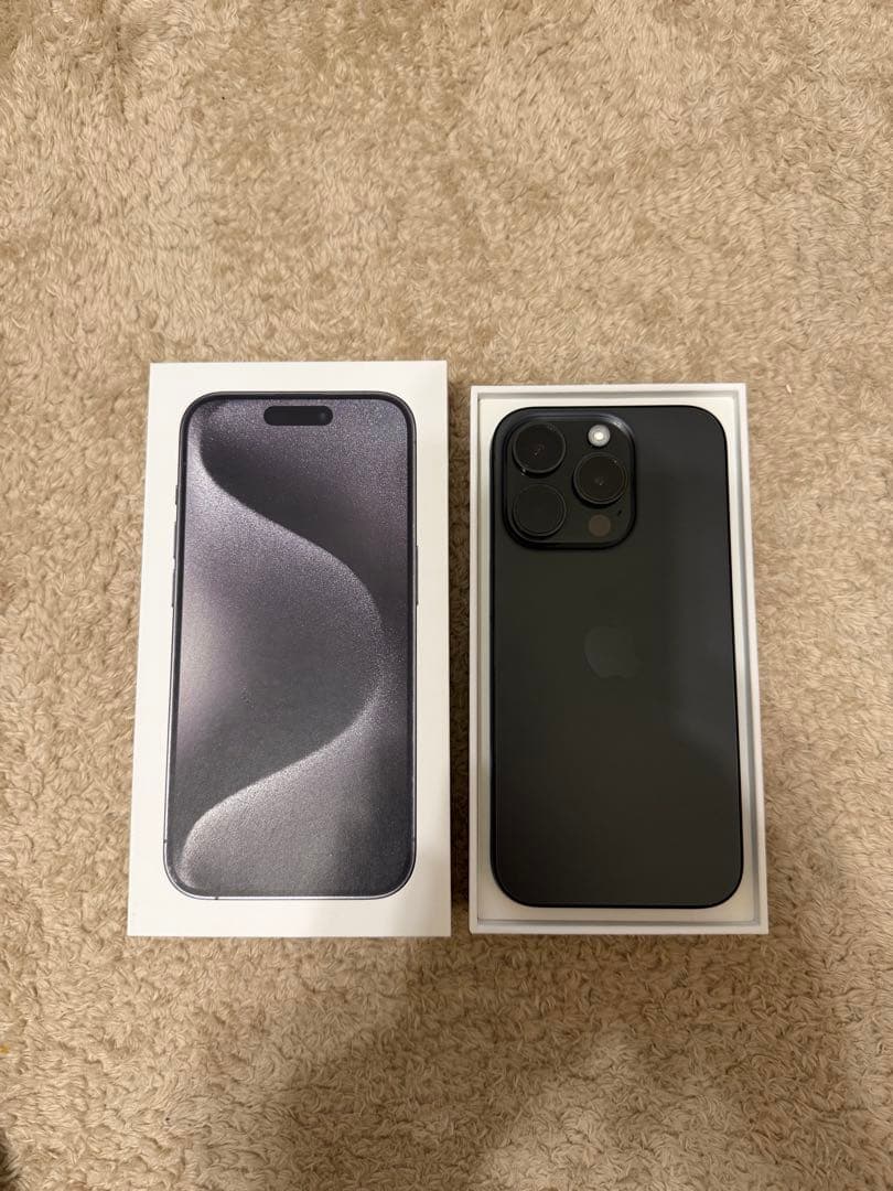 Apple iPhone 15 Pro 256GB SIMフリー　即購入ok