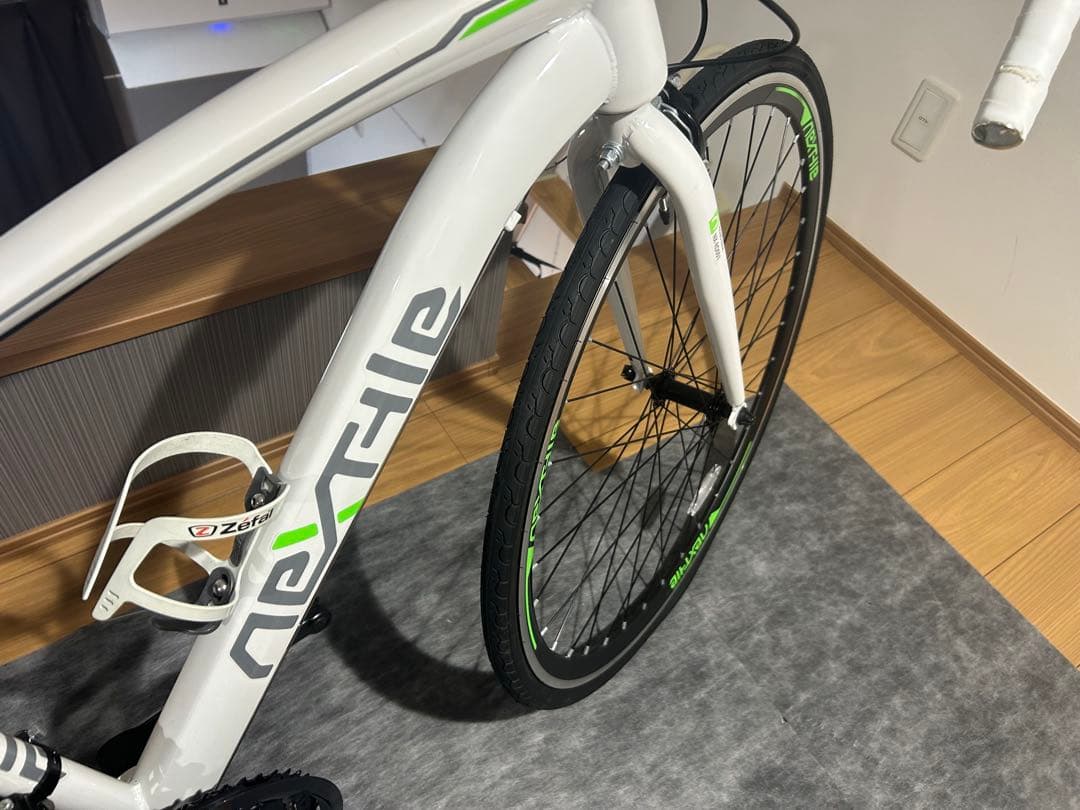NEXTYLE(ネクスタイル) ロードバイク 自転車 ホワイト 発送も可
