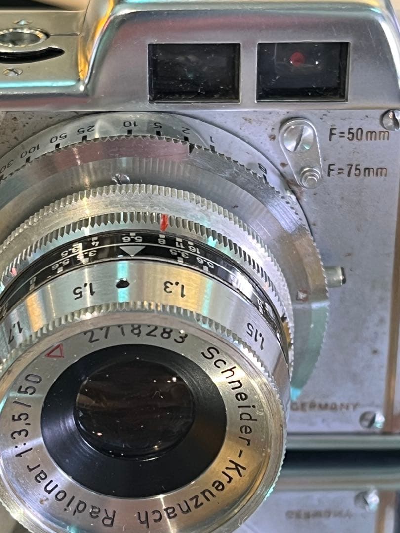 AKA RETTE ビジュ良しカメラ 画角切替 革ケース付