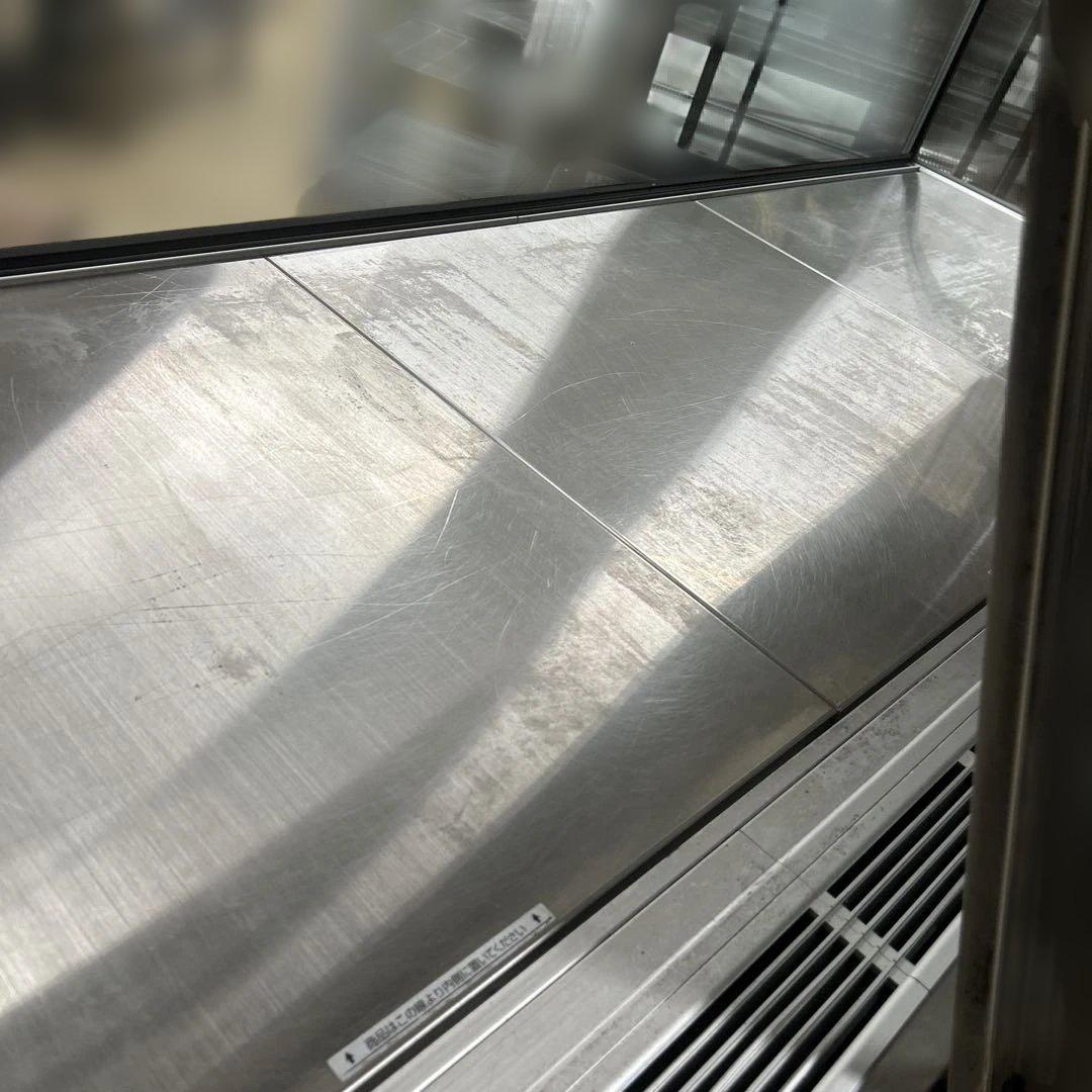 7054【美品】 対面 冷蔵ショーケース DAC500 後引戸 2～10℃ 惣菜