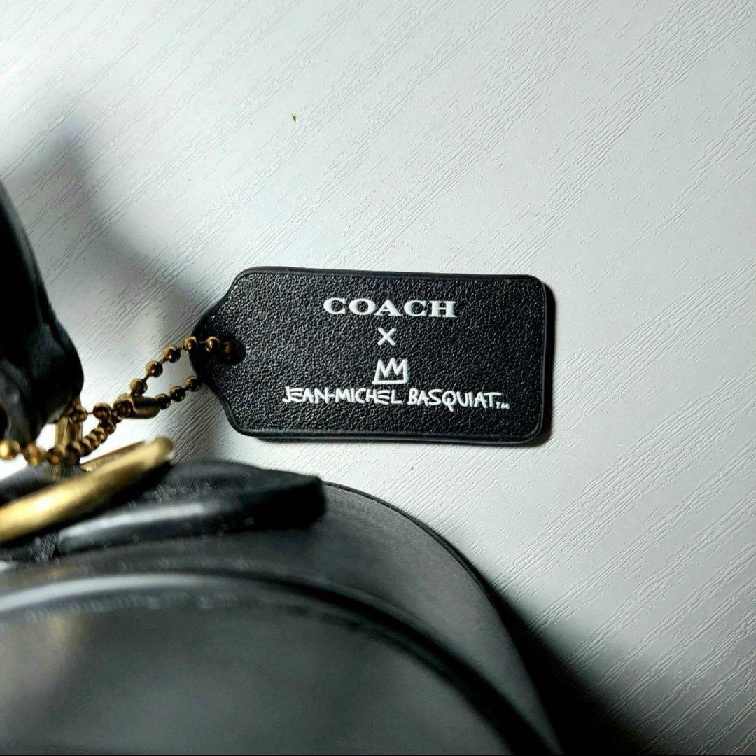 【ほぼ未使用】コーチ バスキア バナナ 2way レザー ショルダー バッグ