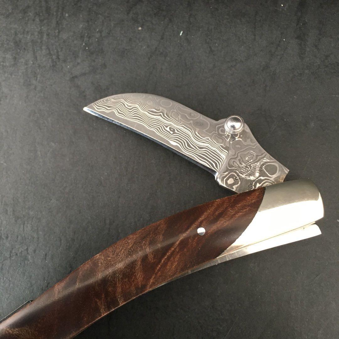 ATHRO アスロ ソムリエナイフ バールウッド ダマスカスシリーズ