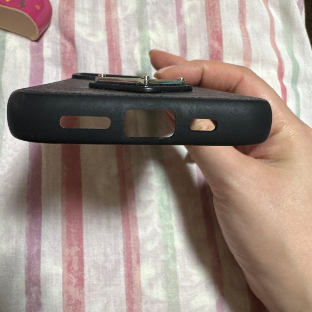 PRADA ブラック iPhone15pro用ケース
