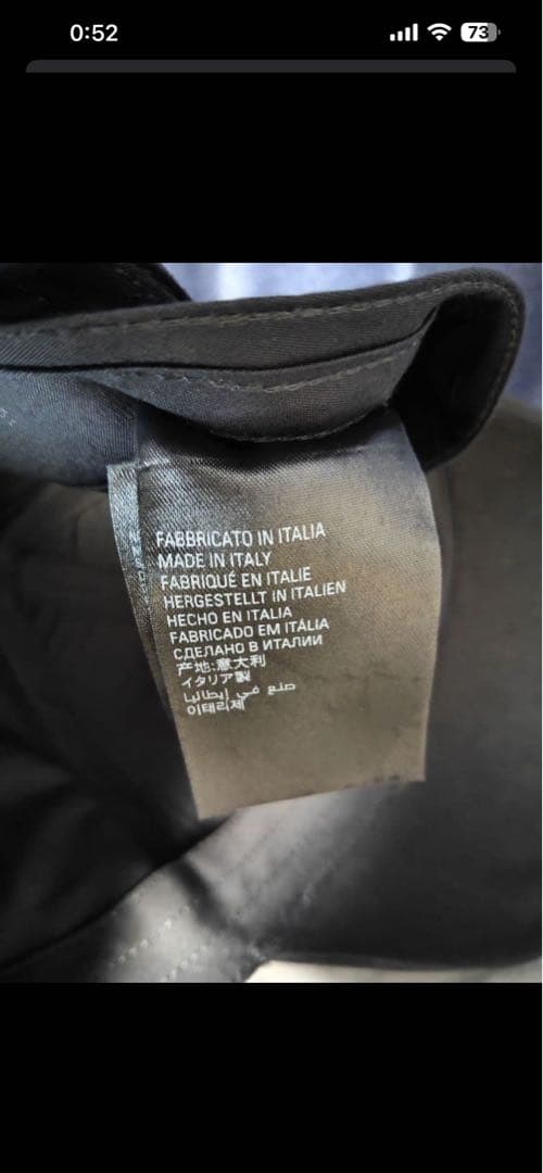 balenciaga soccer cap Lサイズ　ブラック