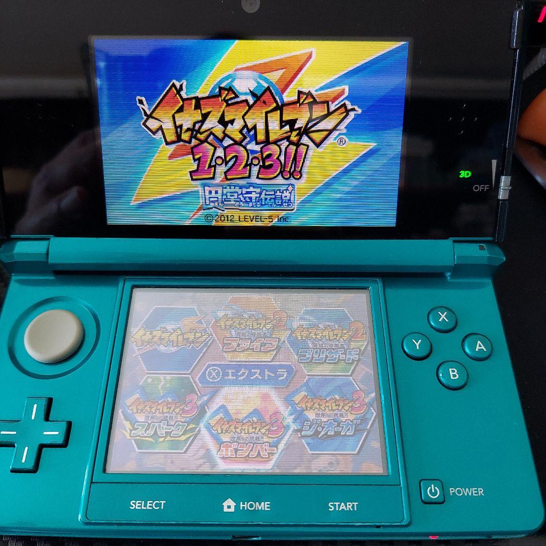 【動作確認済み】イナズマイレブン 123!!円堂守 伝説& GOシャイン　3DS