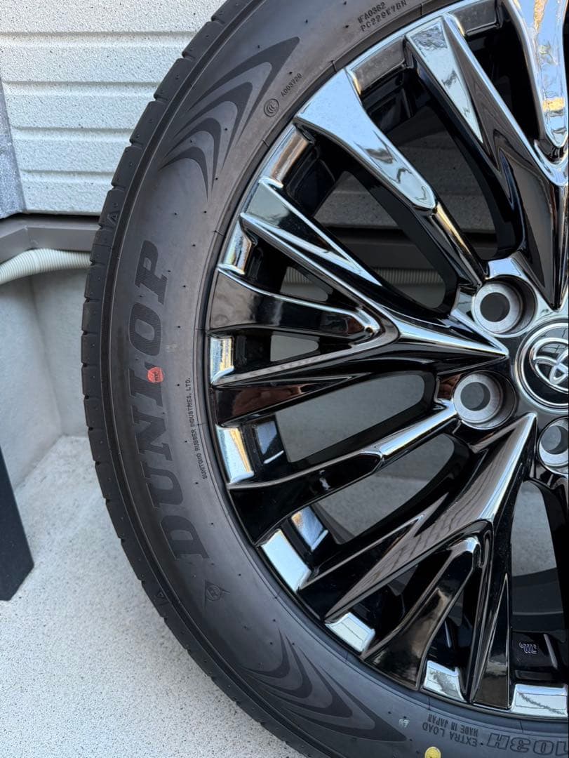 トヨタ 19インチ ホイール ダンロップタイヤセット