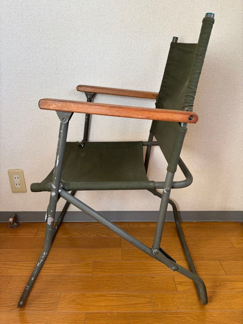 イギリス軍フォールディングチェアローバーチェアTOC