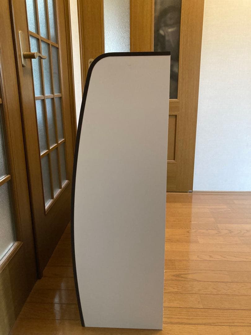 オープンシェルフ 本棚 ホワイト ダークブラウン