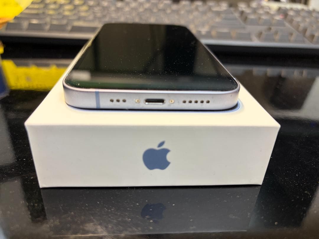 iPhone 14 128GB ブルー 中古美品 バッテリー 92%