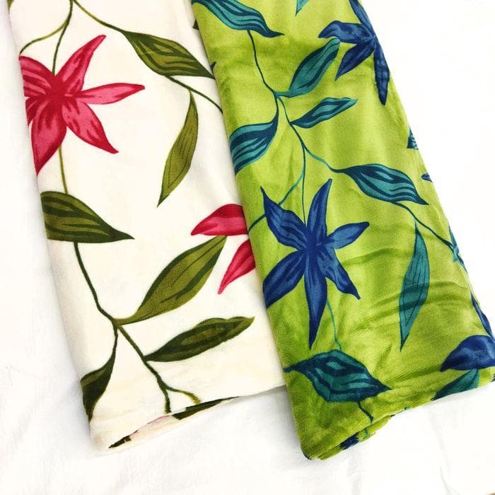 2枚組　新品　あったか掛カバー　毛布　シングルロング　掛布団カバー　冬用 赤　緑